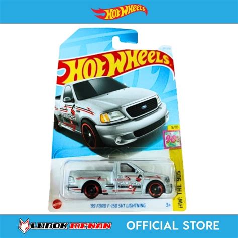 Hot Wheels Ford F Svt Lightning Silver Shopee Philippines