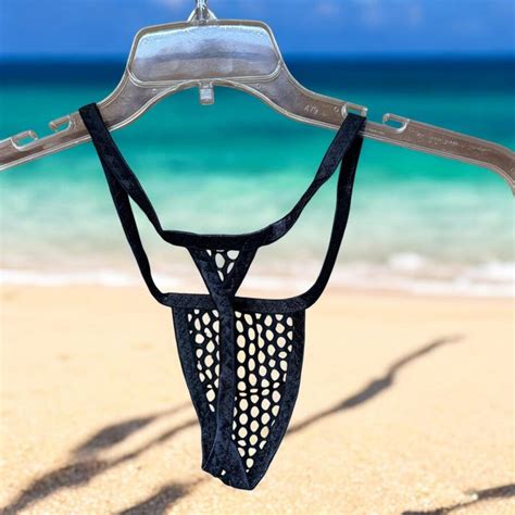 Sheer Mesh Micro Bikini Etsy