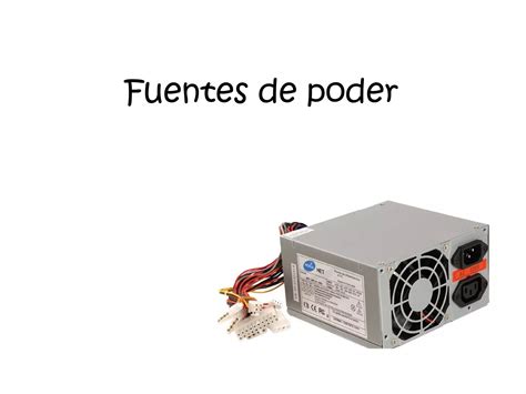 Fuentes De Poder Ppt