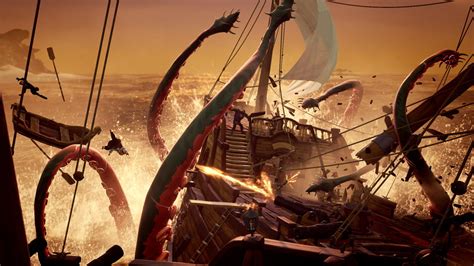 Sea Of Thieves Kraken Wallpapers Top Free Sea Of Thieves Kraken