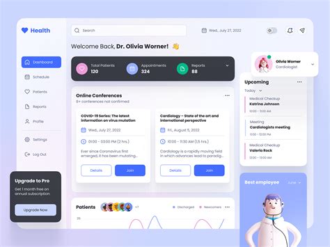 Web Interface for Healthcare Platform by Sigma Software Design on Dribbble