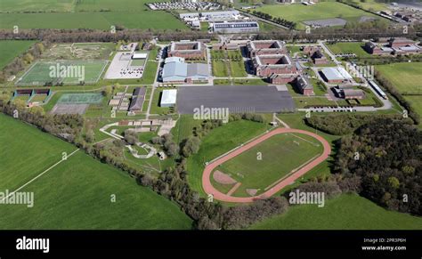 aerial view of the Army Foundation College at the Uniacke Barracks ...