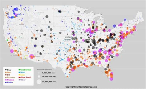 US Nuclear Power Plants Map | USA Nuclear Power Plants Map