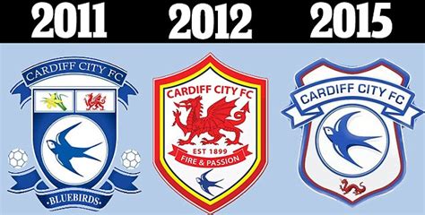 Cardiff City announce new club badge for 2015-16 season with Bluebird ...