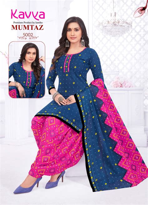 Kavya Mumtaz Vol 5 Readymade Cotton Dress Collection Textileexport