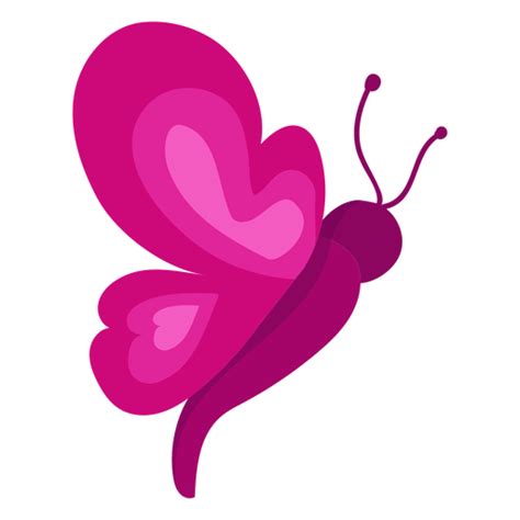 Diseño Png Y Svg De Icono De Lado De Mariposa Para Camisetas