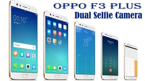 OPPO F3 Plus Dual Selfie Camera YouTube