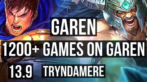 Garen Vs Tryndamere Top M Mastery Games Rank