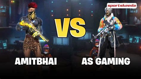 Amitbhai Desi Gamers Vs As Gaming Who Has Better Stats In Free Fire