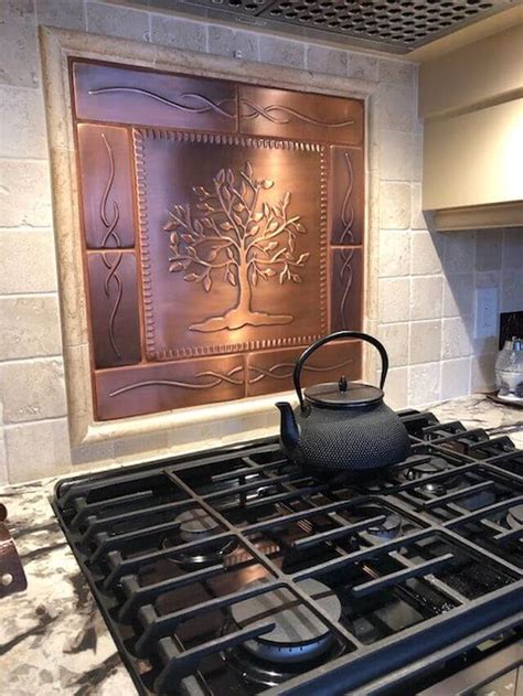 Copper Kitchen Backsplash Murals I Hate Being Bored