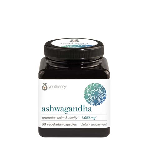 Youtheory® Ashwagandha 1000mg† Gnc