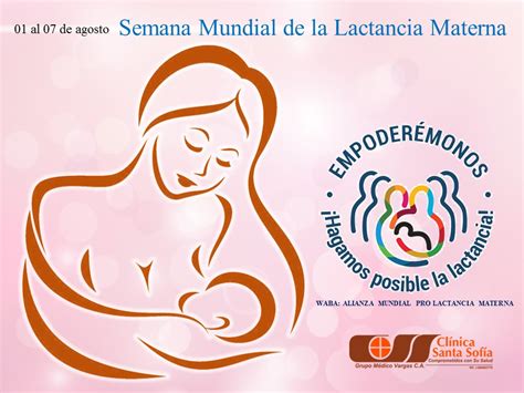 Semana Mundial De La Lactancia Materna Clinica Santa Sofia