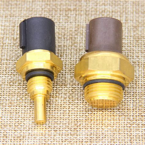 Set Of Cooling Fan Switch Coolant Temp Sensor For Honda Accord Cr V