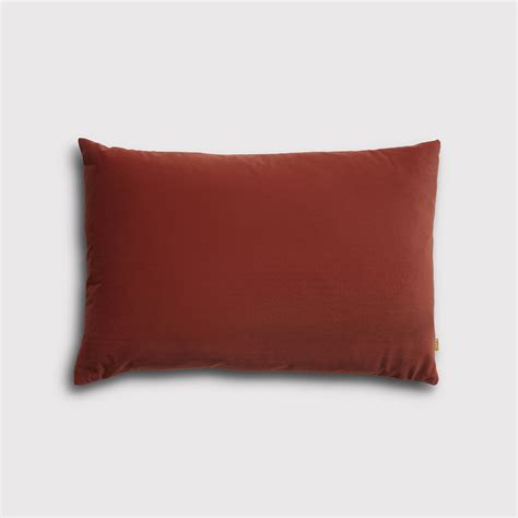 Velvet Cushion Rust Barker Stonehouse Barker And Stonehouse