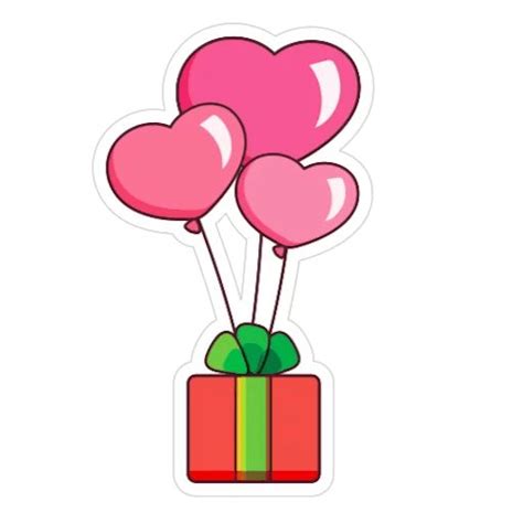 Набор стикеров для Telegram «Любовь»