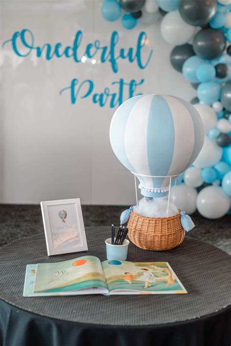 Hot Air Balloon Birthday Party Ideas Photo Of Catch My Party