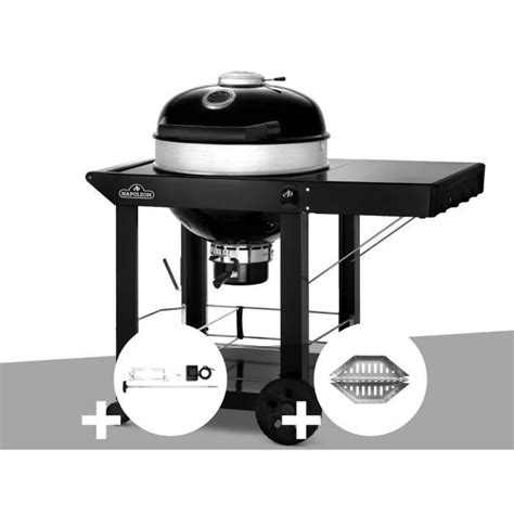 Barbecue Charbon Napoleon Kettle Pro Cm Sur Chariot R Tissoire