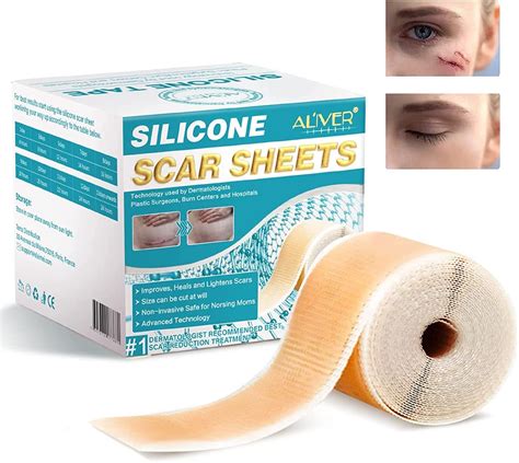 Purvigor Silicone Scar Tape 1 6 X 120 Roll Medical Soft Silicone