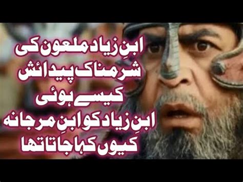 Ibne Ziad Maloon Ke Sharamnak Pedaish Kesy Hui Full Story Waqia