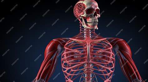 Premium AI Image | human circulatory system anatomy