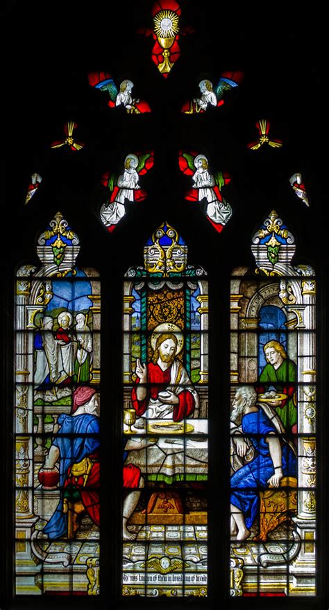 Stained Glass Window All Saints Church Laughton Lincs Flickr