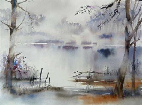 Galeries Virtuelles Aquarelles Et Acryliques Paysage Aquarelle