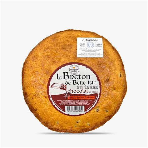 Gâteau Breton Pépites de Chocolat Biscuiterie des Iles