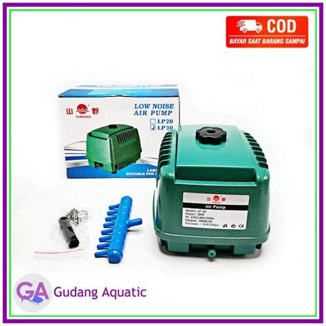 Jual Yamano Lp Pompa Udara Aerator Untuk Kolam Ikan Aquarium Hi