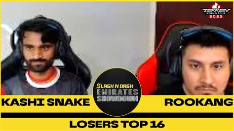 Kashi Snake Vs Rookang Top Losers Tekken Slash N Dash Emirates