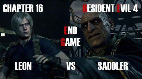 Resident Evil 4 Remake Leon S Kennedy Vs Osmund Saddler Chapter 16