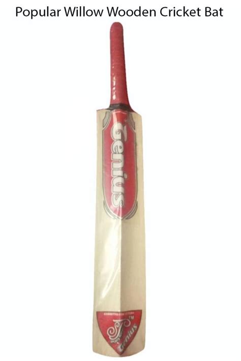 ST Short Handle Popular Willow Wooden Cricket Bat Willow Grade Grade