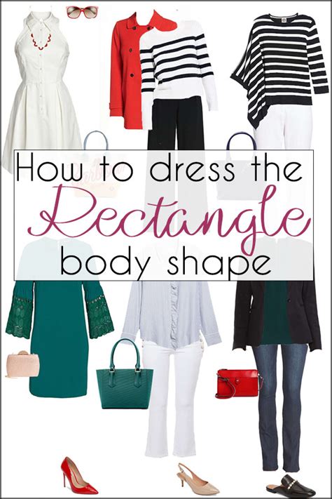 How To Dress The Rectangle Body Shape Dressing For Your Body Type