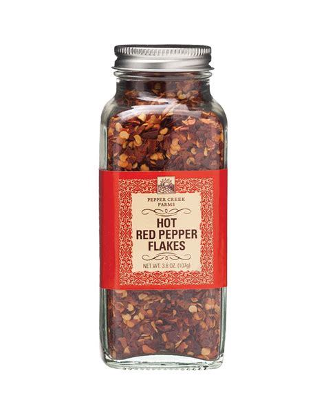 Hot Red Pepper Flakes – Pepper Creek Farms