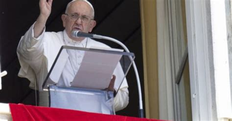 Papa Francesco AllAngelus I Tragici Naufragi In Mare Sono Una Piaga