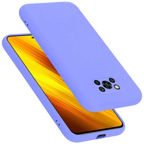 Xiaomi POCO X3 NFC silikondeksel case Lilla Elkjøp Elkjøp