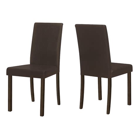 Monarch Specialties Dining Chair Set Of 2 Side Upholstered Kitchen