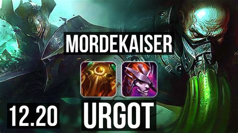 MORDE Vs URGOT TOP 1 8M Mastery 2 0 3 300 Games EUW Master