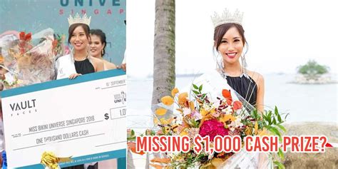Miss Bikini Universe Singapore Asks About Prize Money Allegedly Stripped Of Title