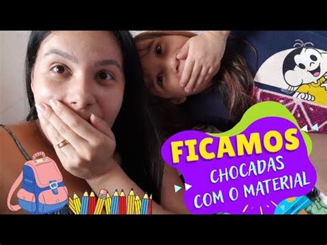 Kit Material Escolar Do Governo Casal Herculano Youtube