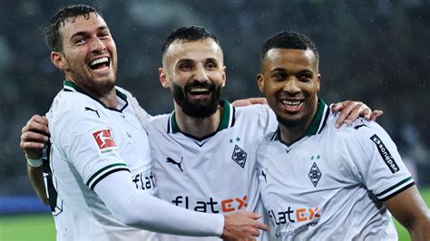 Fußball Bundesliga Borussia Mönchengladbach besiegt VfL Wolfsburg