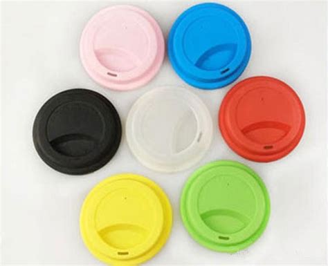 6 Piezas Tapas Silicona Tazas Tapa Taza Silicona Vidrio Cierre