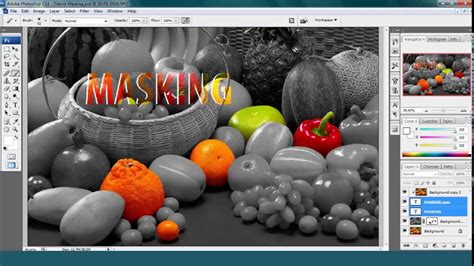 Teknik Masking Pada Foto Menggunakan Photoshop Cs Tutorial Photoshop