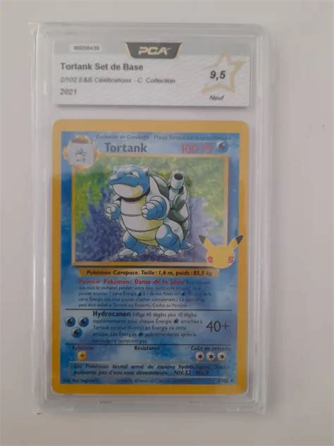 Carte Pokemon Tortank Set De Base C L Brations Pca Fr Neuf