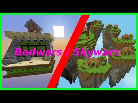 Skywars Bedwars Auf GommeHD Und Hypixel Mit EUCH YouTube