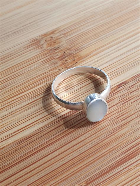 Silver Moonstone Ring – The Silver Planet