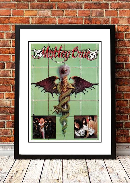 Vintage Original Poster Motley Crew Dr Feel Good Tour 1989 90 Poster