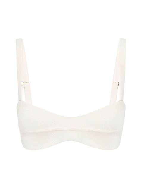 Buy Peony Le Jardins Contoured Bikini Top At Off Editorialist