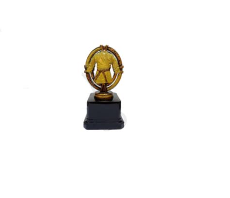 Golden Fibre Resin And Sports Trophy For College Shape Rectangular