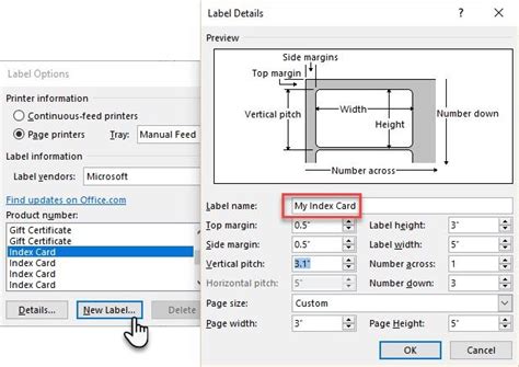 How To Make Index Cards In Microsoft Word