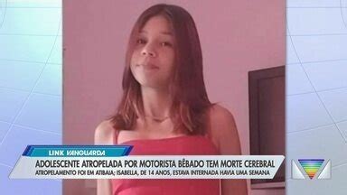 Link Vanguarda Adolescente atropelada por motorista bêbado tem morte